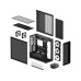 Arctic Cooling PC-Gehäuse ACPCC00015A Black Tinted Arctic Cooling PC-Gehäuse ACPCC00015A Black Tinted