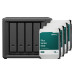 Synology NAS DiskStation DS425+ 4-bay HDD 64 TB Synology NAS DiskStation DS425+ 4-bay HDD 64 TB
