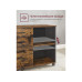 Songmics Aktenschrank mit Rollen 80 x 40 x 66 cm