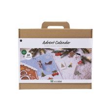 Creativ Company Adventskalender Bügelperlen 24 Designs, gefüllt, Bio Creativ Company Adventskalender Bügelperlen 24 Designs, gefüllt, Bio