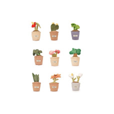 DouDou et compagnie Blumen ass 9 x 1 Assortiert