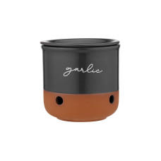 Ladelle Vorratstopf Garlic Eco ø 10 cm, Charcoal Ladelle Vorratstopf Garlic Eco ø 10 cm, Charcoal