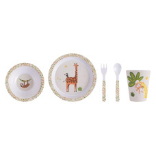 Ladelle Kindergeschirr-Set Jungle 5-teilig