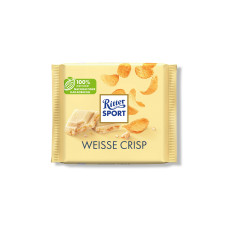 Ritter Sport Schokolade Weiss und Crisp 100 g Ritter Sport Schokolade Weiss und Crisp 100 g
