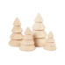 Creativ Company Holzartikel 2.3 + 3 + 3.2 + 4 cm Weihnachtsbäume, 4 Stück Creativ Company Holzartikel 2.3 + 3 + 3.2 + 4 cm Weihnachtsbäume, 4 Stück