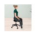 Leitz Ergonomischer Sitzhocker mit Rollen Leitz Ergonomischer Sitzhocker mit Rollen