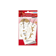 Herma Stickers Geschenkanhänger Merry Christmas 8 x 4 cm, 6 Stück Herma Stickers Geschenkanhänger Merry Christmas 8 x 4 cm, 6 Stück
