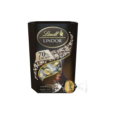 Lindt Schokoladen-Pralinen Lindor Kugeln Dunkel 70% Kakao 200 g Lindt Schokoladen-Pralinen Lindor Kugeln Dunkel 70% Kakao 200 g