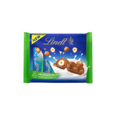 Lindt Schokoladenriegel Milch Nuss 4 x 35 g