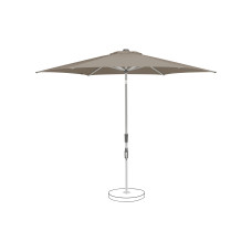 Suncomfort by Glatz Sonnenschirm Slide Ø 250 cm, Stone Grey