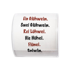 Paper + Design Toilettenpapier Glühwein 3-lagig, 1 Rolle Paper + Design Toilettenpapier Glühwein 3-lagig, 1 Rolle