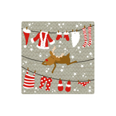 Paper + Design Weihnachtsservietten Chilling 33 cm x 33 cm, 20 Stück Paper + Design Weihnachtsservietten Chilling 33 cm x 33 cm, 20 Stück