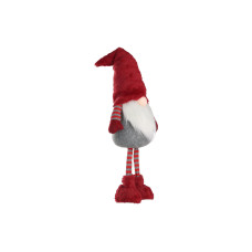 EGLO Weihnachtsfigur Ikara 70 cm, Grau/Rot