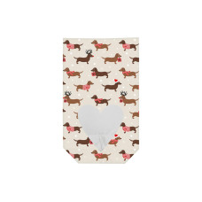 Braun + Company Klarsichtbeutel, Dackel, 11.5 x 19 cm, 10 Stk