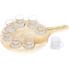 Trendcompany Schnapsgläser 21 cm, 8 Gläser