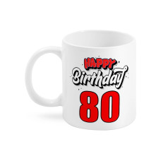 Trendcompany Tasse 80. Geburtstag Trendcompany Tasse 80. Geburtstag
