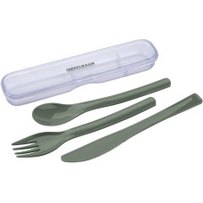 Fackelmann Besteck-Set to go Be The Move 4-teilig, Grün Fackelmann Besteck-Set to go Be The Move 4-teilig, Grün