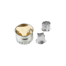 Zenker Guetzli-Ausstecher-Set Linzer Geometrische Figur