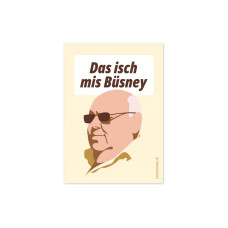 Swissmeme Sticker Büsney, 7.5 x 10.5 cm