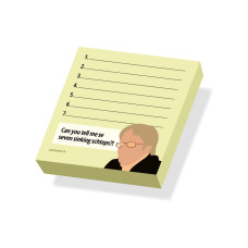 Swissmeme Haftnotizen 7 sinking schteps 7 x 7 cm