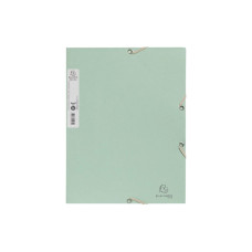 Exacompta Gummibandmappe A4 AutentiK, Salbei Exacompta Gummibandmappe A4 AutentiK, Salbei