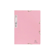Exacompta Gummibandmappe A4 AutentiK, Rosa Exacompta Gummibandmappe A4 AutentiK, Rosa