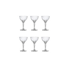 Bormioli Rocco Champagnerglas Florian 240 ml, 6 Stück, Transparent