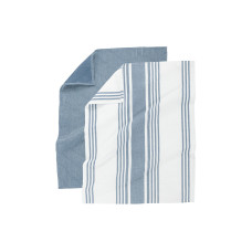 Tiseco Geschirrtuch Combo 4er Set, Blau/Weiss