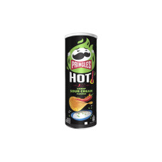 Pringles Int. Chips Hot Kickin' Sour Cream 160 g Pringles Int. Chips Hot Kickin' Sour Cream 160 g