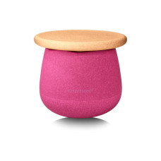 Stapelstein Beschäftigungsspielzeug Kinderhocker - pink / braun