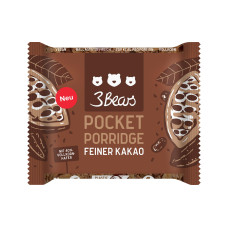 3Bears Pocket Porridge feiner Kakao 55 g 3Bears Pocket Porridge feiner Kakao 55 g