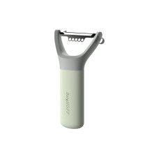 BergHOFF Sparschäler mit Zester Leo Balance Grau/Grün