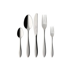 Villeroy & Boch Besteck-Set Piemont Tafelbesteck 30-teilig, Silber Villeroy & Boch Besteck-Set Piemont Tafelbesteck 30-teilig, Silber