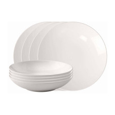 Villeroy & Boch Speise-Service For Me 8-teilig Set 1 Stück,Weiss Villeroy & Boch Speise-Service For Me 8-teilig Set 1 Stück,Weiss