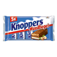 Storck Riegel Knoppers Nuss  5 x 40 g Storck Riegel Knoppers Nuss  5 x 40 g