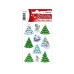 Herma Stickers Weihnachtssticker Winterwald 3 Blatt à 30 Sticker