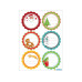Herma Stickers Weihnachtssticker Weihnachtsgrüsse 2 Blatt à 12 Sticker
