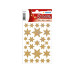 Herma Stickers Weihnachtssticker Sterne Irisierend 27 Sticker, Gold