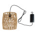 COCON Pendelleuchte mit Rattanschirm