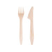 ELCO Holzbesteck 3er Set 50 Stück ELCO Holzbesteck 3er Set 50 Stück