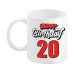 Trendcompany Tasse 20. Geburtstag