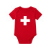 Trendcompany Babybody Schweiz, 62/68, Rot