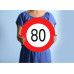 Trendcompany Verkehrsschild zum 80. Geburtstag 45 cm Trendcompany Verkehrsschild zum 80. Geburtstag 45 cm