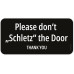 Swissmeme Scherzartikel Sticker: Schletz