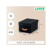 Leitz Arrchivbox Puro klein, mit Klappdeckel 2 Stück, Schwarz Leitz Arrchivbox Puro klein, mit Klappdeckel 2 Stück, Schwarz