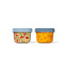 Oxo Good Grips Vorratsbehälter Twist & Stack, 550 ml, 2er Set