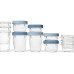 Oxo Good Grips Vorratsbehälter Twist & Stack, 550 ml, 2er Set