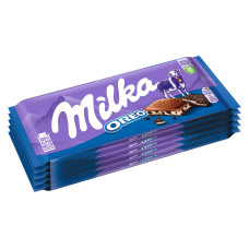 Milka Tafelschokolade Oreo 5 x 100 g Milka Tafelschokolade Oreo 5 x 100 g