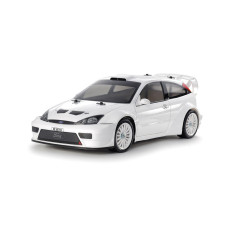 Tamiya Tourenwagen Ford Focus RS Custom TT-02 Weiss, Bausatz, 1:10