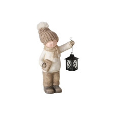 Boltze Weihnachtsfigur Charlie Kunststoff, 40 cm Boltze Weihnachtsfigur Charlie Kunststoff, 40 cm